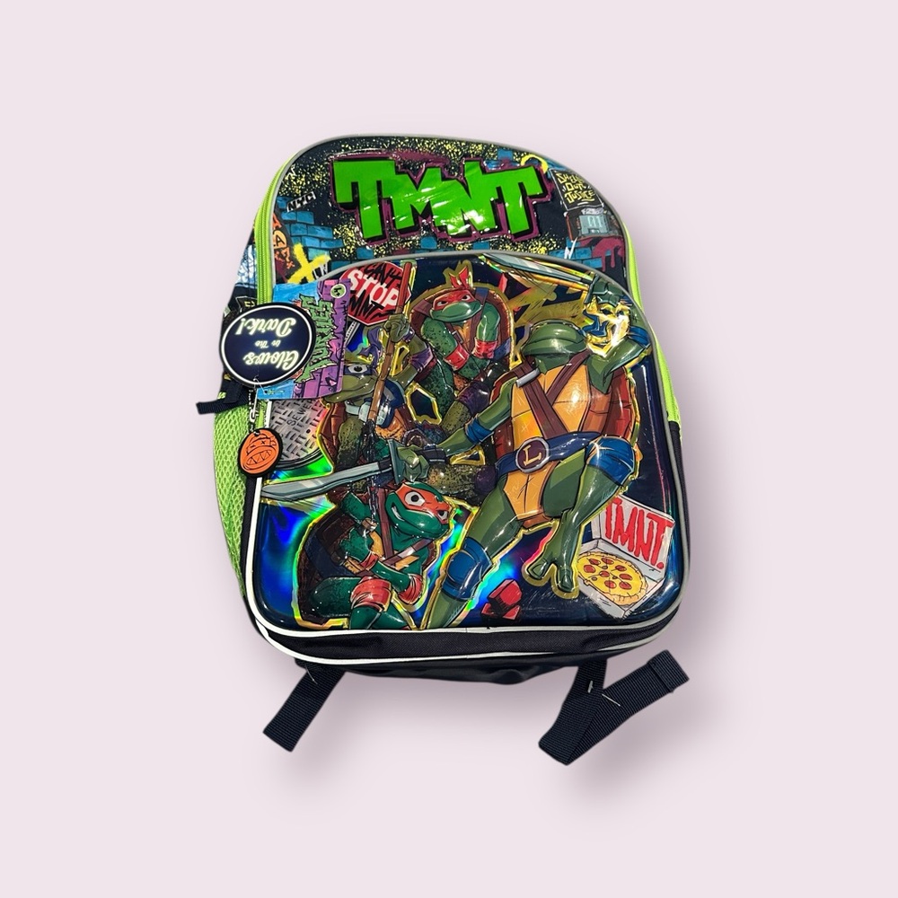 Kids Tales Of The Teenage Mutant Ninja Turtles 3D Glow In The Dark Backpack